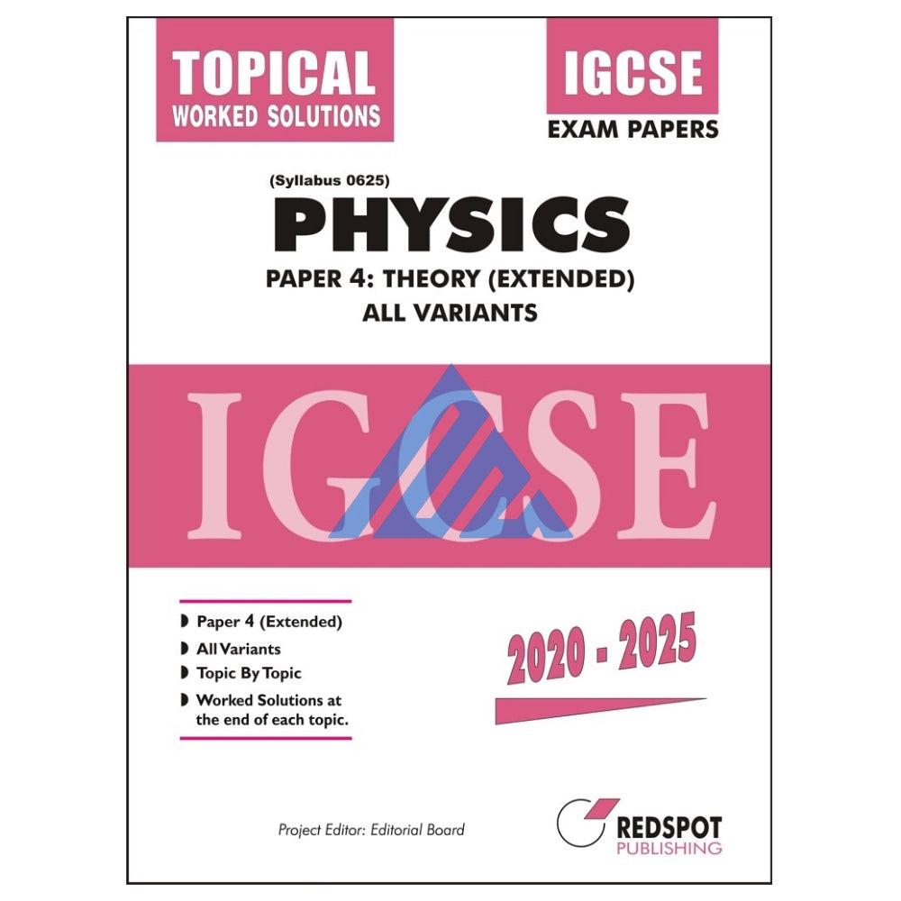 IGCSE Physics Paper 4 Topical - Redspot
