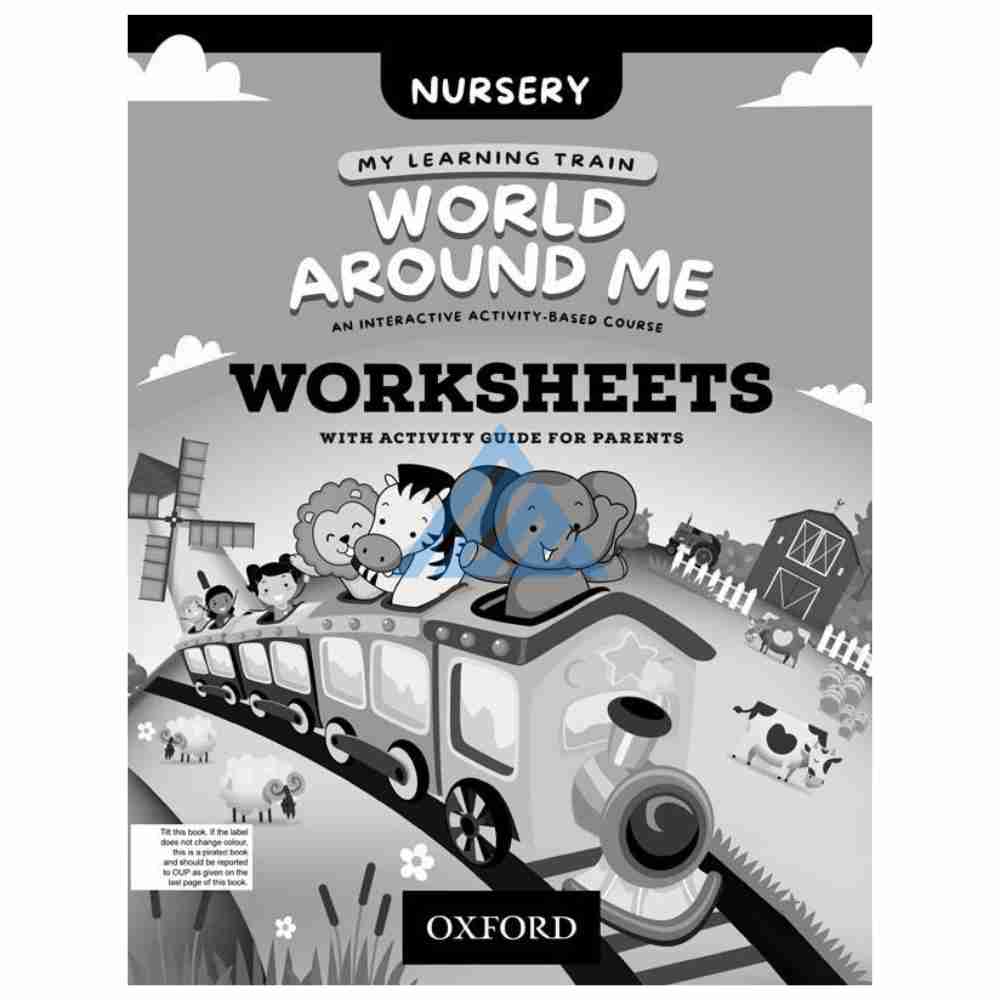 World Around Me (My Learning Train) Nursery Worksheets