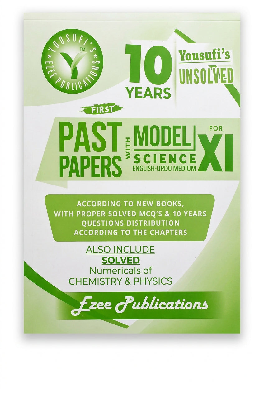 Yousufi's Unsolved 10 Years 11 Science