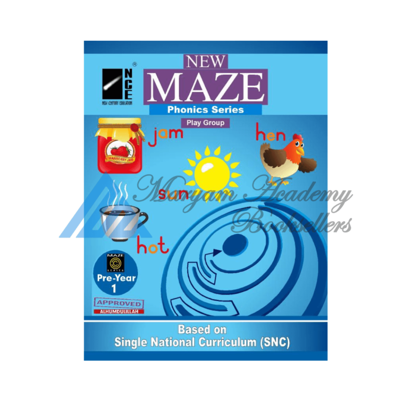 Maze Phonics Workbook Pre Year 1 Maryam Academy Booksellers 9375