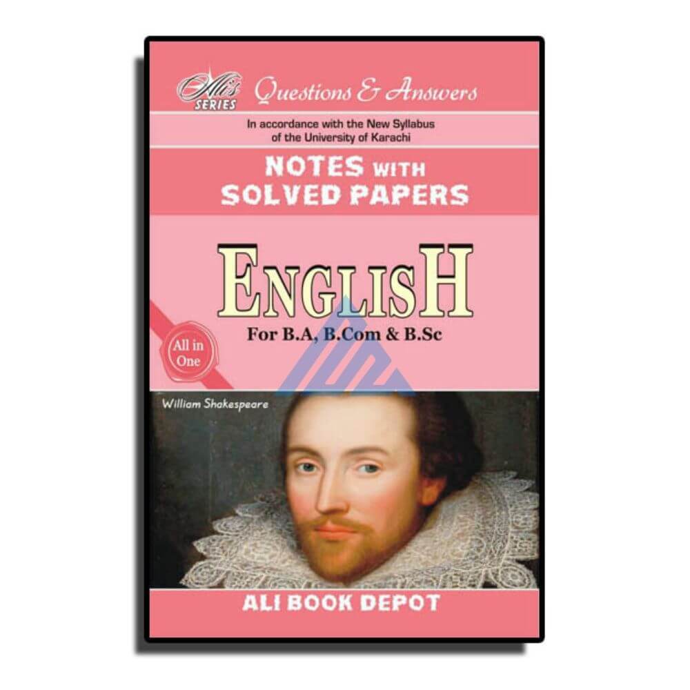 English (Notes & Solved Papers) For B.A, B.Com, B.Sc - Maryam Academy ...