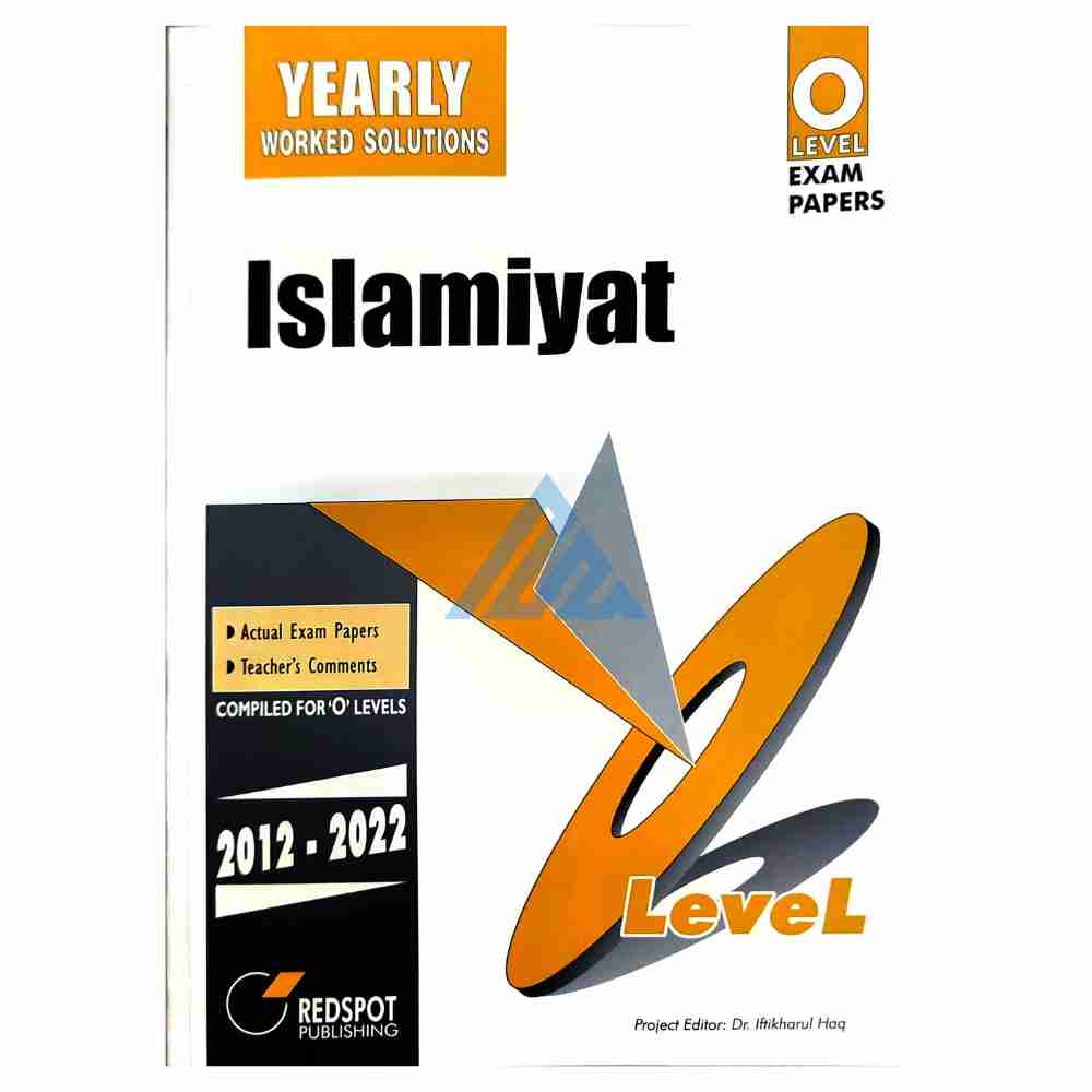 O Level Islamiyat Yearly Solved – Redspot - Maryam Academy - Booksellers