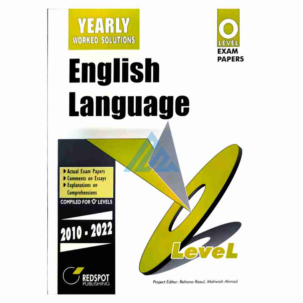 O Level English Language Yearly Solved – Redspot - Maryam Academy ...