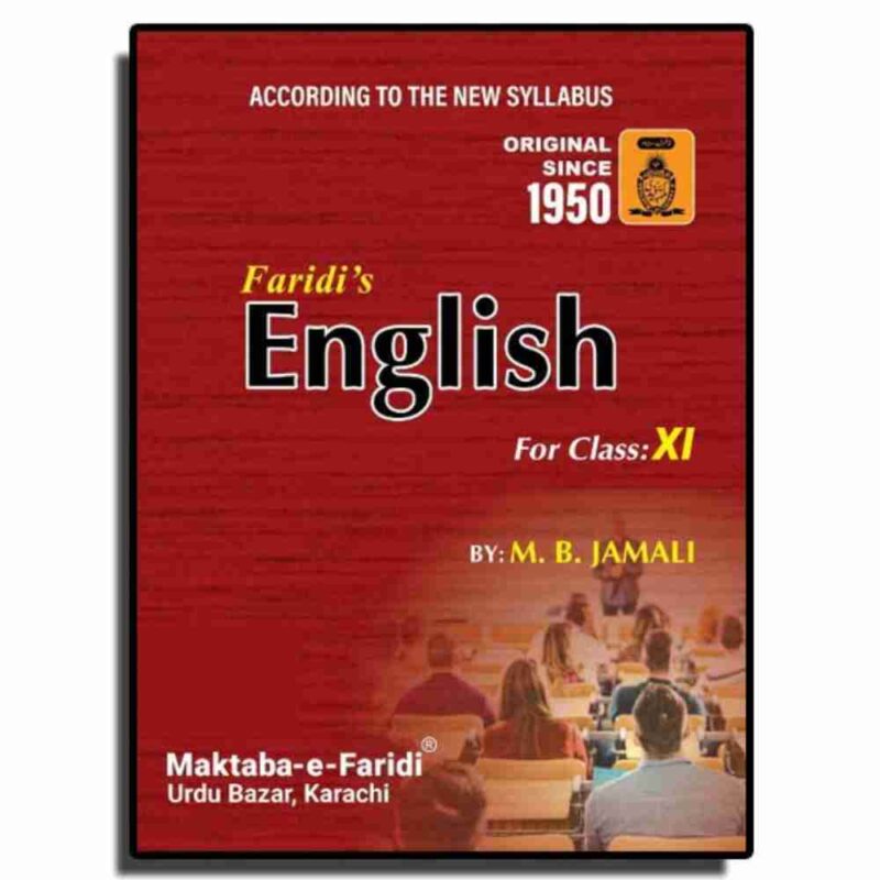 English For Class 11 - Faridi - Maryam Academy - Booksellers